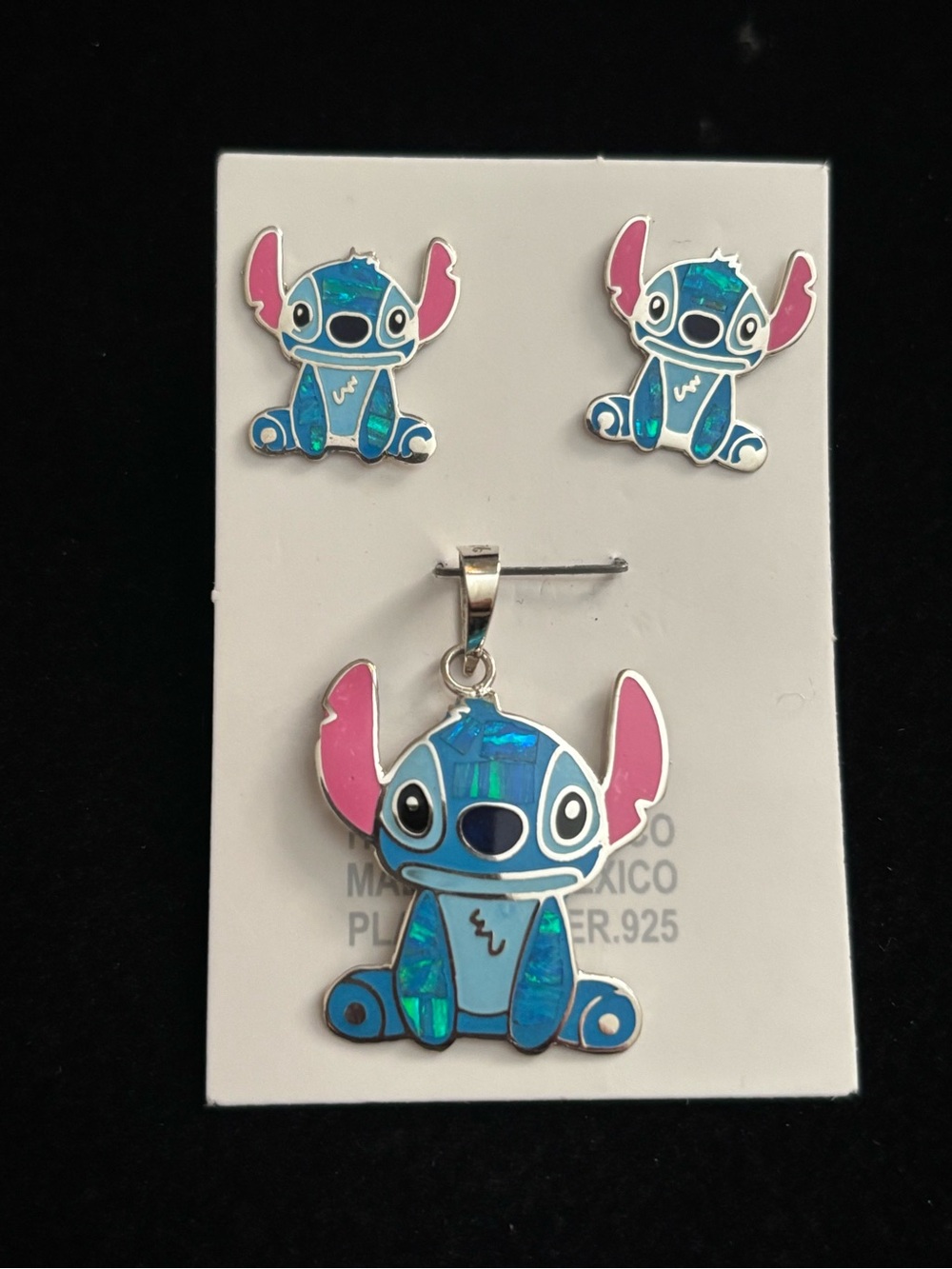 Sterling Silver Stitch set - Picture 4 of 4